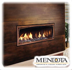 Mendota ML39 Fullview Modern Linear Gas Fireplace with Willowbrook Front - Poulsen Ace Hardware & General Store - Eaton, Colorado