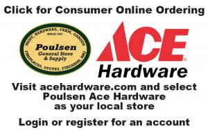 Online Ordering - Poulsen Ace Hardware & General Store - Eaton Colorado