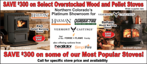 Word or Pellet Stove Over Stocked Sale