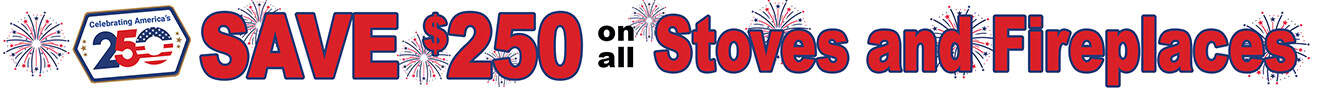 $250 Stove Sale Web Banner
